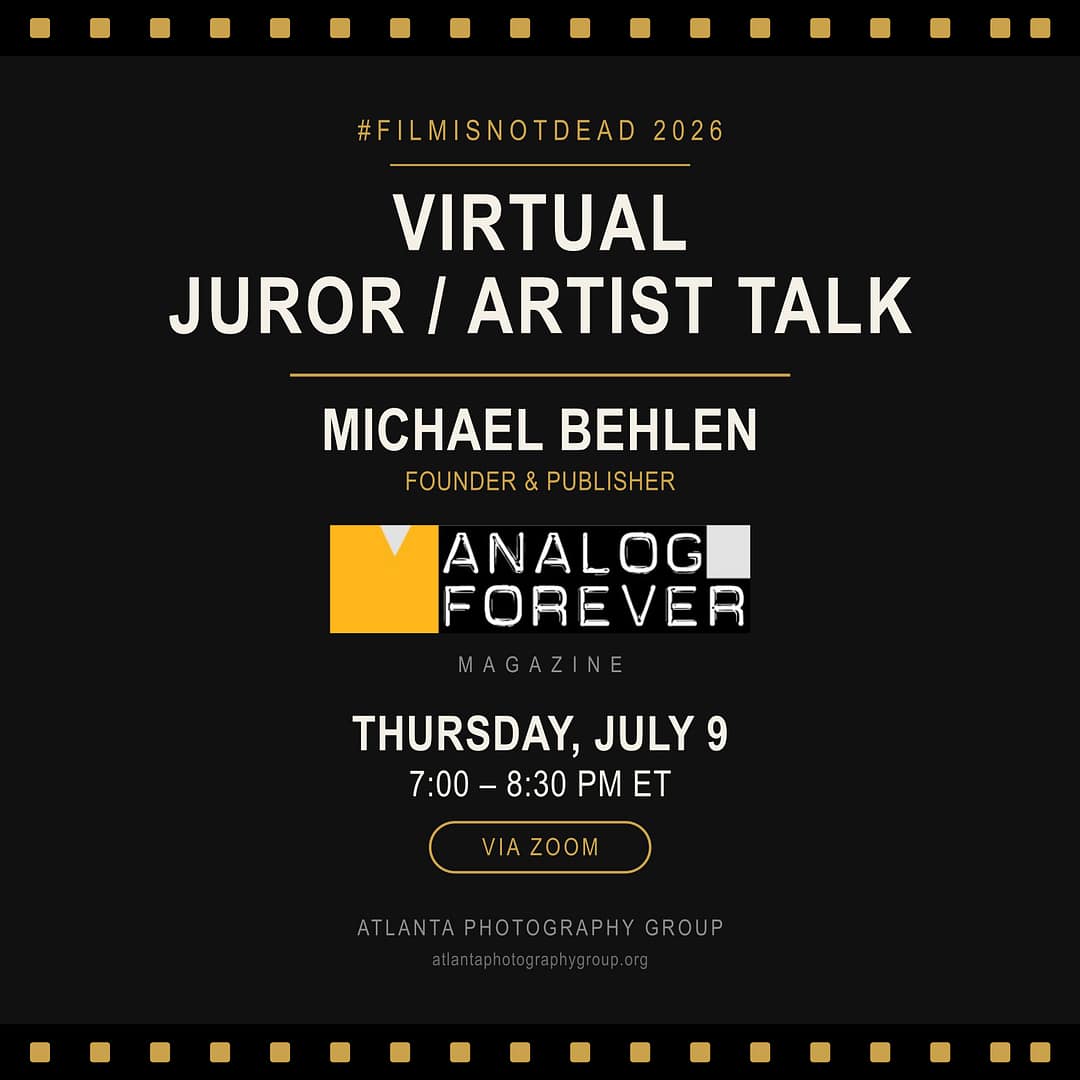Juror/Artist Talk: #filmisnotdead 2026