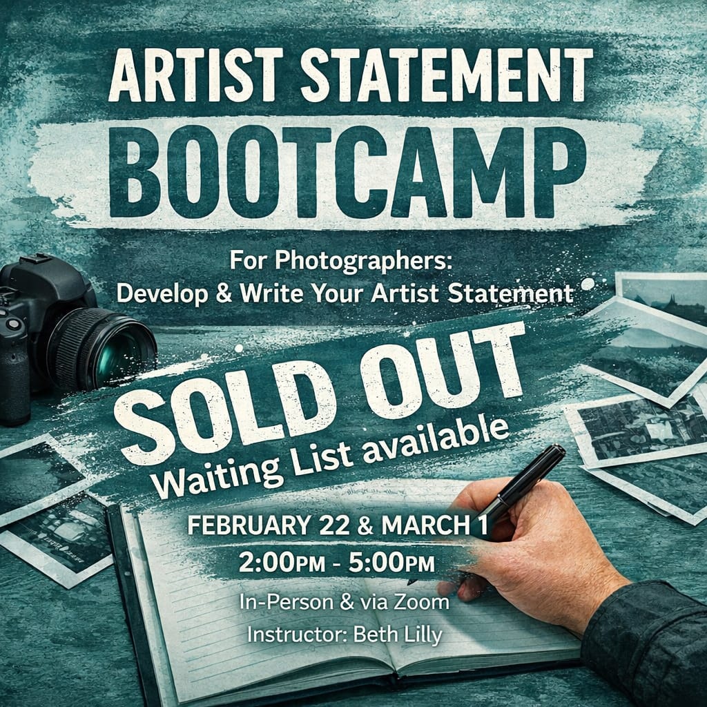 Workshop - Artist Statement Bootcamp