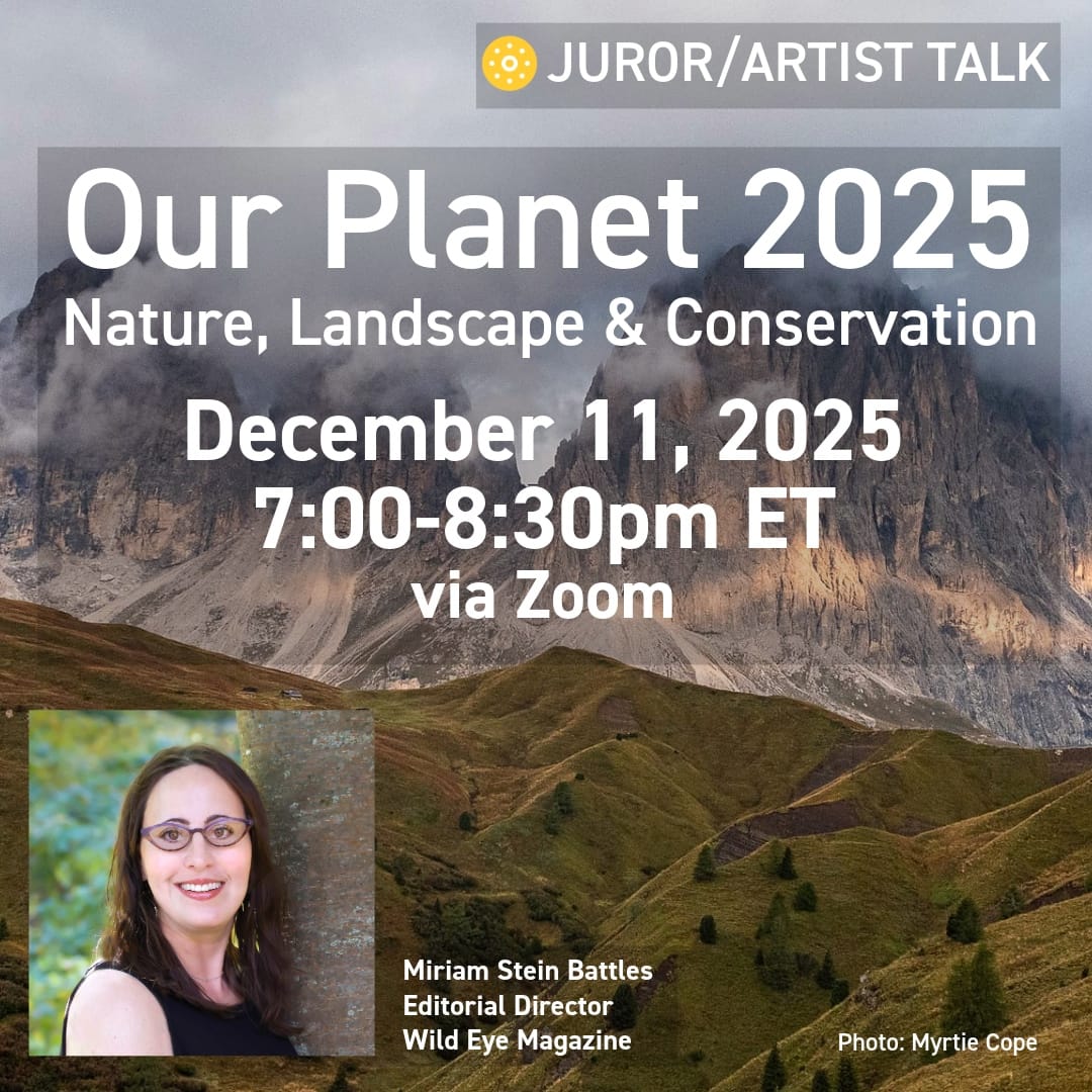 Juror/Artist Talk: Our Planet 2025