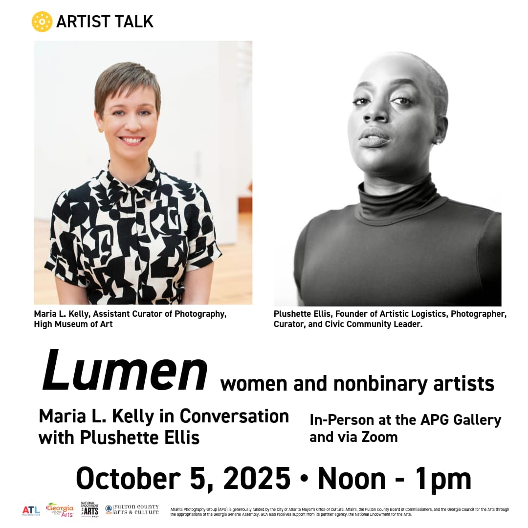 Juror/Artist Talk: Lumen: Maria Kelly in Conversation with Plushette Ellis
