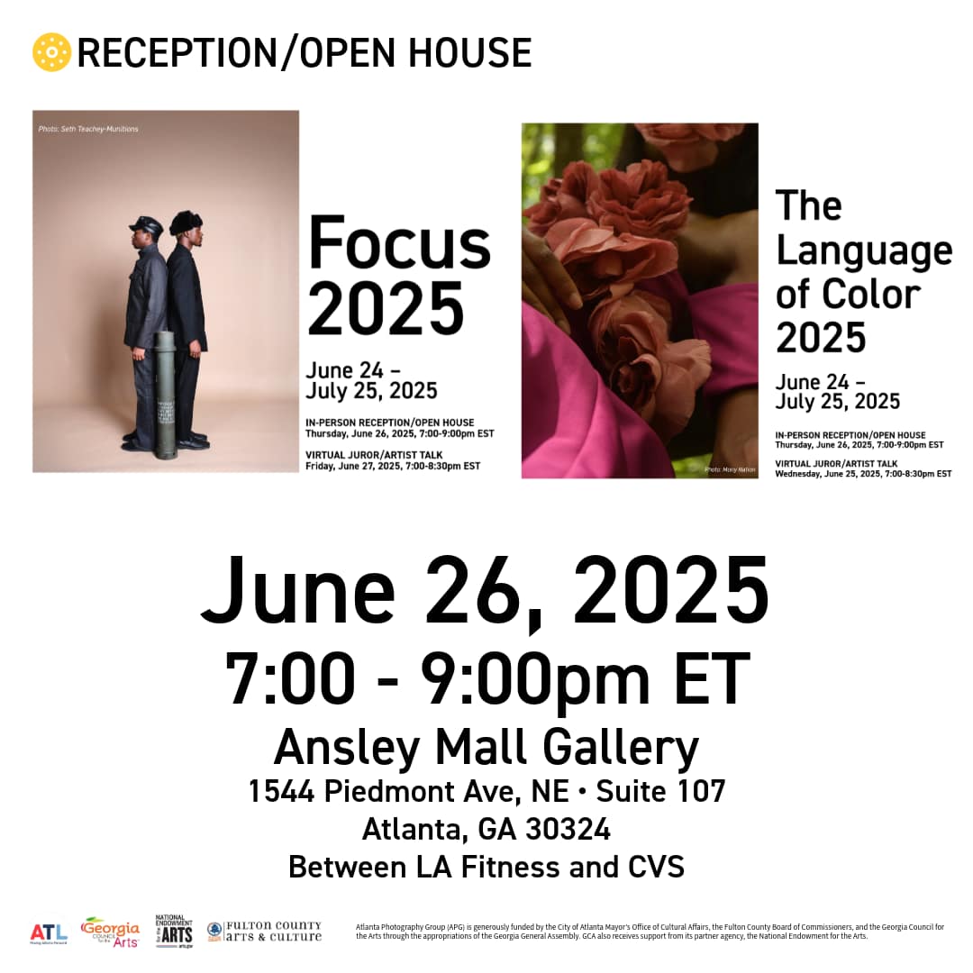 Reception/Open House: Focus 2025 and The Language of Color 2025