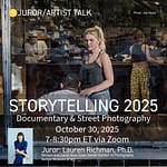 Juror/Artist Talk: Storytelling 2025