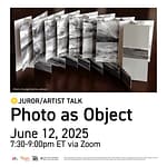 Juror/Artist Talk: Photo as Object