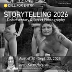 Call for Entry: Storytelling 2026