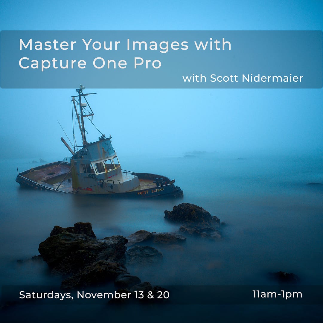 Workshop:  Master your Images with Capture One Pro with Scott Nidermaier