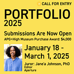 Call for Entry:  Portfolio 2025