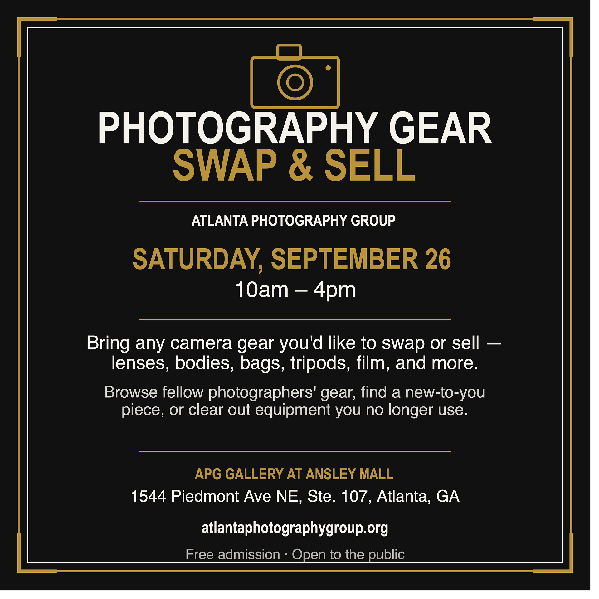 Photography Gear Swap & Sell