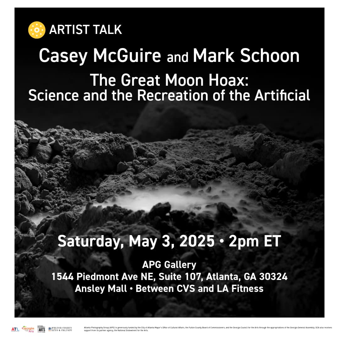 Artist Talk: Casey McGuire and Mark Schoon – The Great Moon Hoax: Science and the Recreation of the Artificial