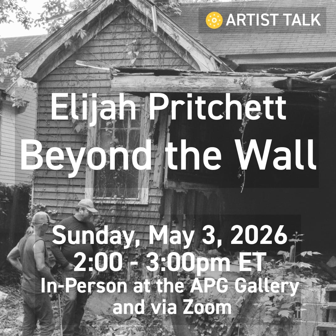 Juror/Artist Talk: Elijah Pritchett: Beyond the Wall