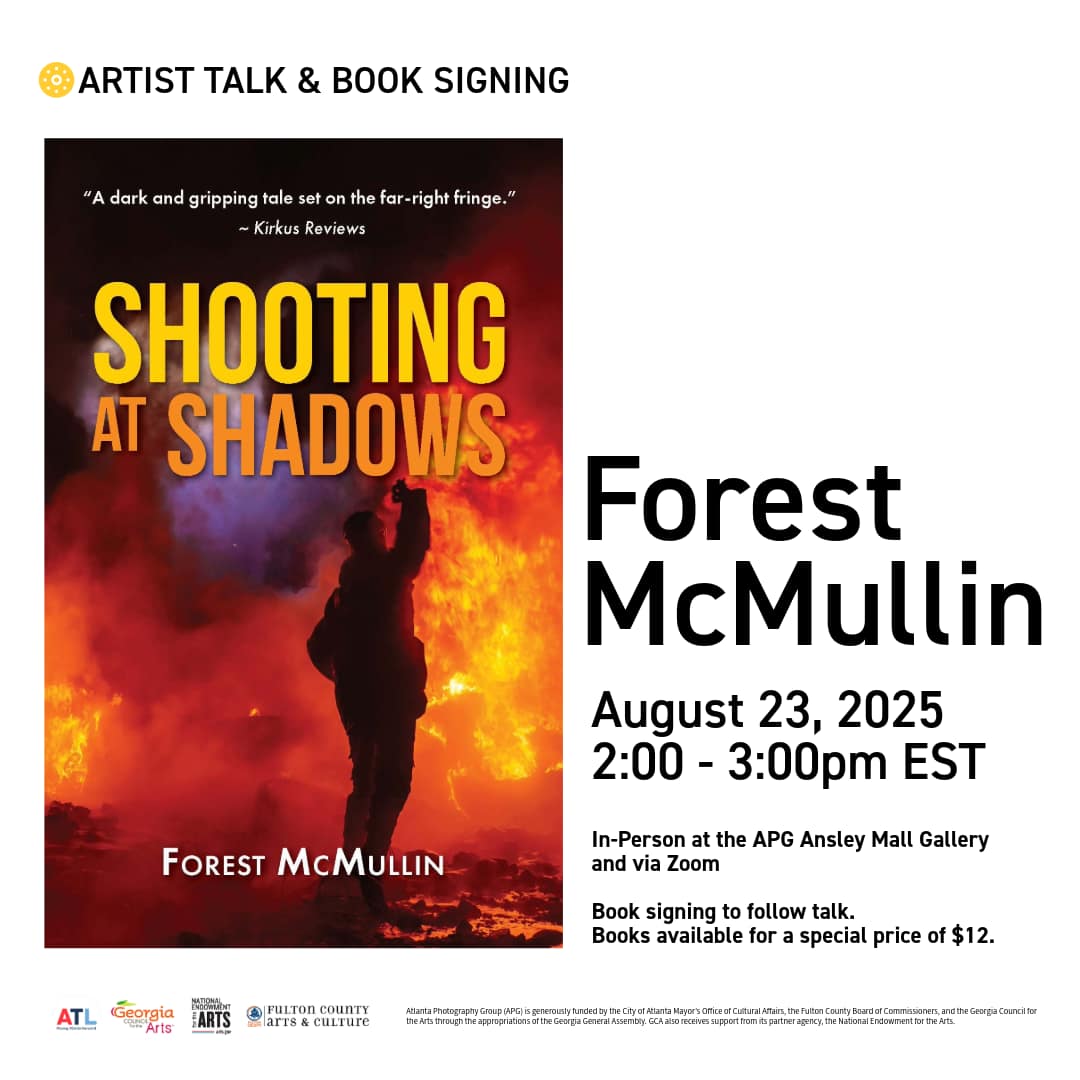 Artist Talk & Book Signing: Shooting at Shadows with Forest McMullin