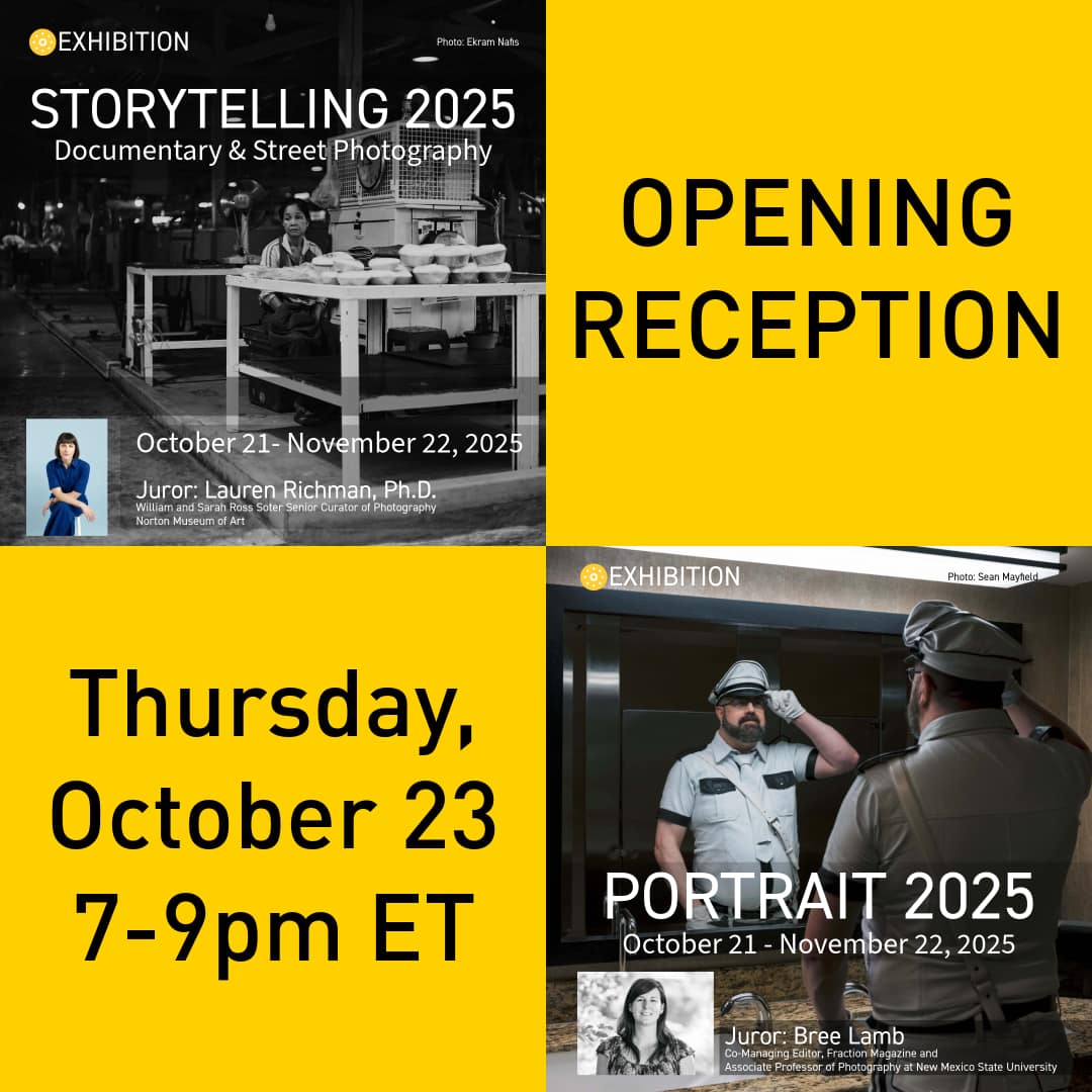 Reception/Open House: Storytelling 2025 & Portrait 2025