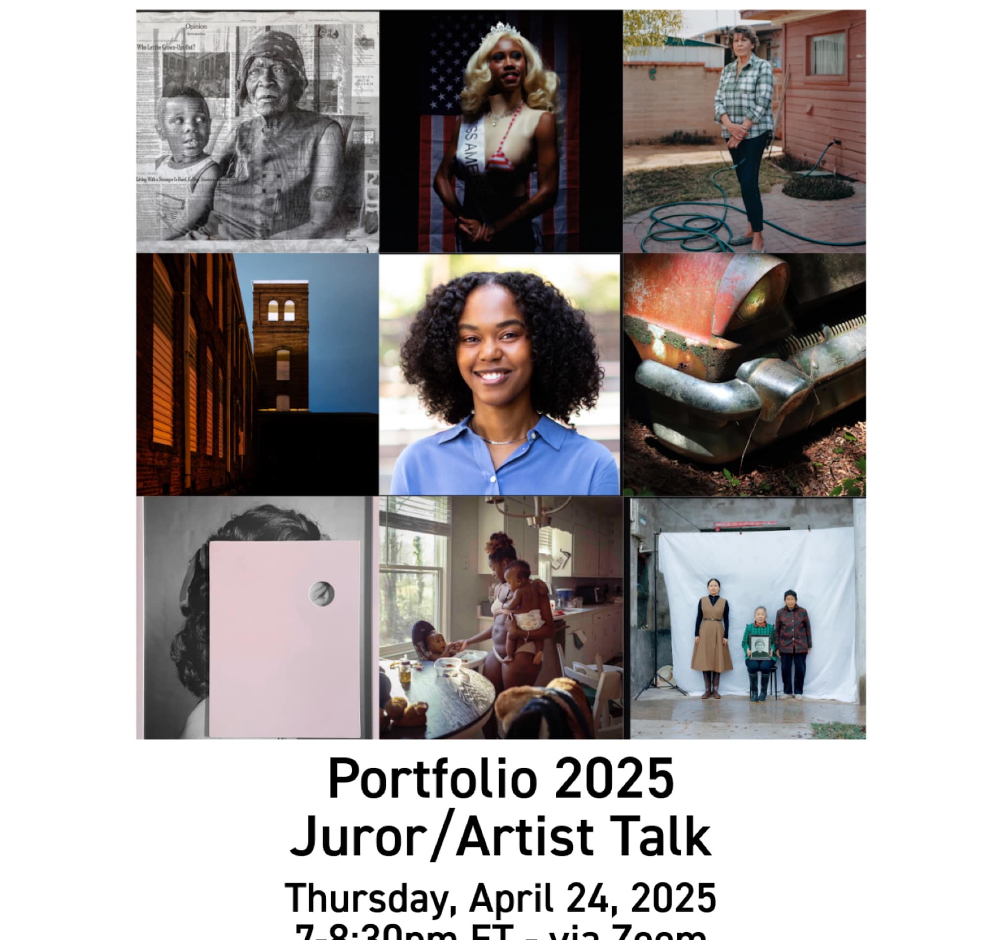 Juror/Artist Talk: Portfolio 2025